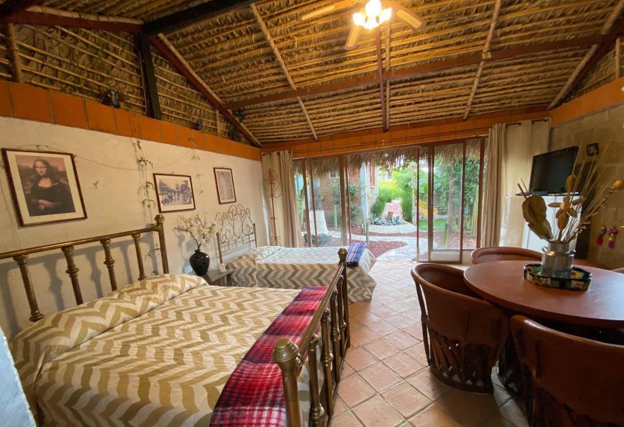 Jardin Quinta Las Fuentes Cabanas, Valsequillo. Puebla Eksteriør bilde